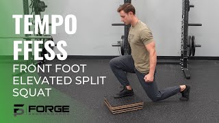 Tempo Front Foot Elevated Split Squat [upl. by Prinz549]