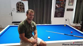 Billard français  Billiard ELearning  interview de Pierre Soumagne [upl. by Calv866]