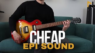 Cheap Epiphone Les Paul Studio E1 Sound Demo No Talking [upl. by Rebbecca541]