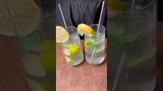 Mojito ASMR  shorts recipe shake mojito lemon mint food [upl. by Janus]