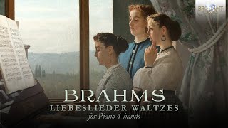 Brahms Liebeslieder Waltzes for Piano 4hands [upl. by Anerroc]