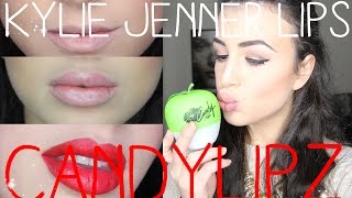 GET KYLIE JENNER LIPS WITHOUT INJECTIONS CANDYLIPZ [upl. by Lewes603]