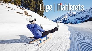 LES DIABLERETS  Piste de Luge 7km [upl. by Auhsohey]