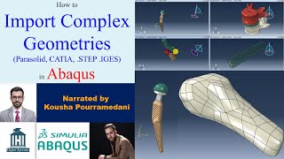 Importing complex parts in Abaqus [upl. by Kcyred482]