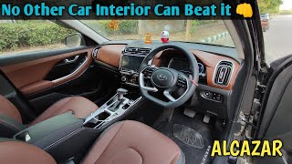 Hyundai Alcazar Signature All features Explained  Fast amp Features Loaded [upl. by Nylecsoj]