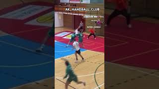 Best goal in handball 💫🥅 bestofhandball handball trending handballgoalkeeper sportsball [upl. by Germin251]