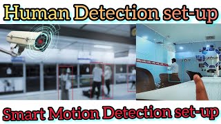 SMD setup on XVR  How to set up Smart Motion Detection  Human detection setup Dahua [upl. by Elyc531]