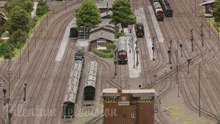 One of Germanys finest and most famous and superb model railway with steam trains in HO scale [upl. by Eno]