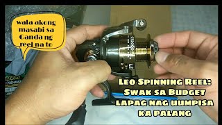 Murang Leo Spinning Reel and Proberos braid Line Unboxing amp Field Test Sulit na sulit [upl. by Bellaude186]