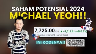 STRATEGI JITU MENGHADAPI IHSG 2024 I MICHAEL YEOH [upl. by Huberman]