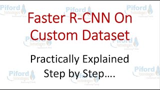 Faster RCNN on Custom Dataset  Custom Object Detector [upl. by Atiral]