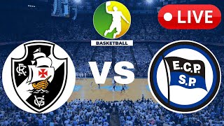 🔴LIVE  SC Vasco da Gama vs Ec Pinheiros Sao Paolo  NBB 2024  Novo Basquete Brasil Live SCORE [upl. by Siramay721]