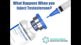 What happens when you inject testosterone trt testosterone testosteronereplacementtherapy [upl. by Phia]