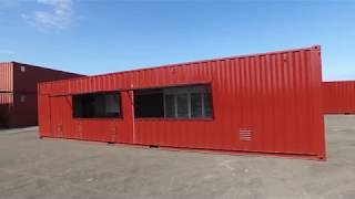 40ft Modular Container Kitchen  Port Shipping Containers [upl. by Anerual]