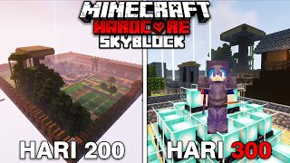 300 Hari Minecraft Hardcore Tapi di Pulau Melayang [upl. by Baniez]