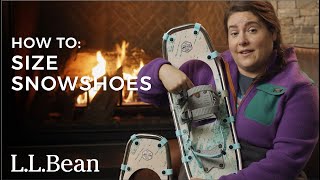 How To Size Snowshoes [upl. by Idnas]