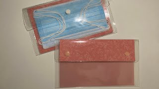 Tuto pochette avec une plastifieuse 🌸  Scrapbooking [upl. by Silrac696]