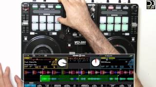 Test Vestax VCI380  Complément PADFX [upl. by Poirer]