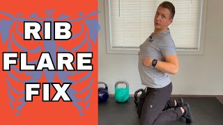 How I Fixed My Rib Flare in Just 2 Minutes [upl. by Rochus]