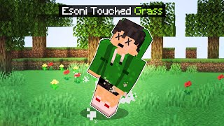 Minecraft But Esoni Cant Touch the Color GREEN Tagalog [upl. by Kerrill]