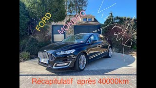 Présentation rapide FORD MONDEO VIGNALE 2018 pour VTC [upl. by Lateh]