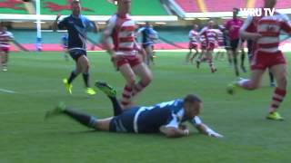 Super chip and catch try at the Millennium Stadium  WRU TV [upl. by Charmaine703]