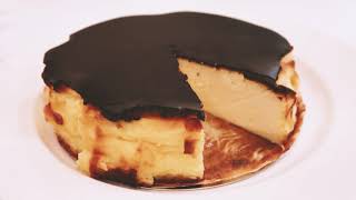 Basque Burnt Cheesecake Recipe  Creax Bakery [upl. by Liakim]