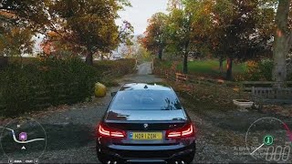 BMW M5 F90  ASTMOOR TO EDINBURGH  FORZA HORIZON 4 STEERING WHEEL [upl. by Brabazon]