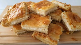 Σπιτικη Τυρόπιτα Homemade Cheese PieByrek Shtepie Me Djath cheese pie homemade byrek [upl. by Enairb]