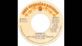 The Voices Of East Harlem  Cashing In  Raresoulie [upl. by Sinned]