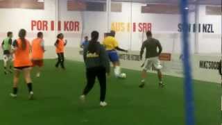 Anderson Silva soccer skills [upl. by Hsakiv]