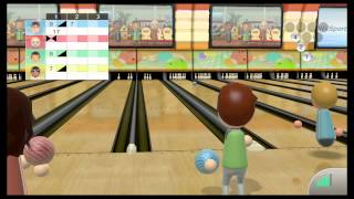 Wii Sports Club initial start and online bowling [upl. by Dominga]