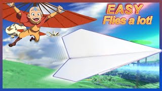 😉✈️👍 DIY How to make an Easy Paper Airplane that flies a Lot ✈️ Paper Magic Toys 😉✈️👍 [upl. by Latin]