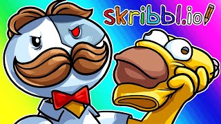 Skribblio Funny Moments  Drawing with Mr Pwinglez [upl. by Fernando]