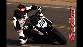 Rennie Scaysbrook Sub10 Minute Pikes Peak Run  Cycle News [upl. by Esiom231]