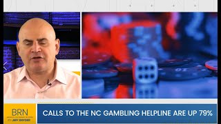 Calls to the NC Gambling Helping are up 79 [upl. by Magbie]