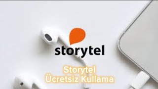 Storytel Ücretsiz Kullanma  Storytel Sesli Kitap [upl. by Aleacin170]