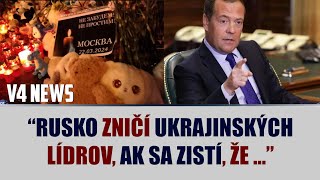 MEDVEDEV S PUTINOM POSLALI TVRDÝ ODKAZ UKRAJINSKÝM LÍDROM [upl. by Eerahc]