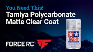 YOU NEED THIS  Tamiya Matte Clear Coat Review  Force RC [upl. by Christoffer548]