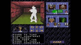 Eye of the Beholder  12 Special Quests SNES [upl. by Nyladnek]