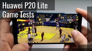 Huawei P20 Lite Gaming Tests NBA2K18 ROS TEKKEN [upl. by Anchie]