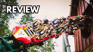 FØNIX REVIEW Tallest and Fastest Roller Coaster in Denmark [upl. by Aneloc]