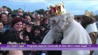 Cavalcada de Reis a Sant Cugat 2012 part 1 de 4 [upl. by Bowra]