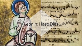 HD Haec Dies by Léonin 1150  1201 organ edition [upl. by Amitie253]