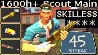 The Front Runner🔸1600 Hours Scout Main Experience TF2 Gameplay [upl. by Fen]