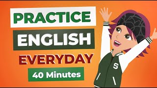 English Conversation Practice  Daily Use English Sentences [upl. by Ennaoj]