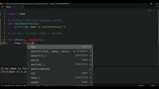 callback function example python [upl. by Horodko]