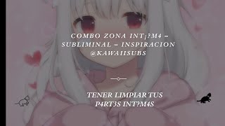 Combo z0nnt¿m4 femenina  subliminal inspiración kawaiispace [upl. by Orimar]