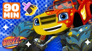 Makeover Machines 41 w Submersible Blaze  Games for Kids  Blaze and the Monster Machines [upl. by Domini627]