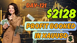 Day121  2128 Profit booked in xauusd xauusdlivetrading daychallenge day121 xauusdforex [upl. by Wenoa]